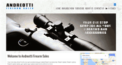 Desktop Screenshot of andreottifirearmsales.gunsamerica.com