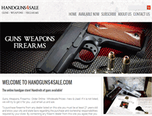 Tablet Screenshot of handguns4sale.gunsamerica.com
