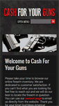 Mobile Screenshot of cashforyourguns.gunsamerica.com