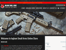 Tablet Screenshot of inghamsmallarms.gunsamerica.com